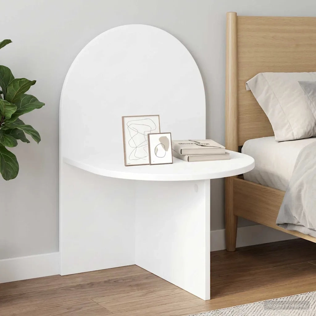 Comodino Bianco 48 x 49 x 65 cm Legno ingegnerizzato 8001113