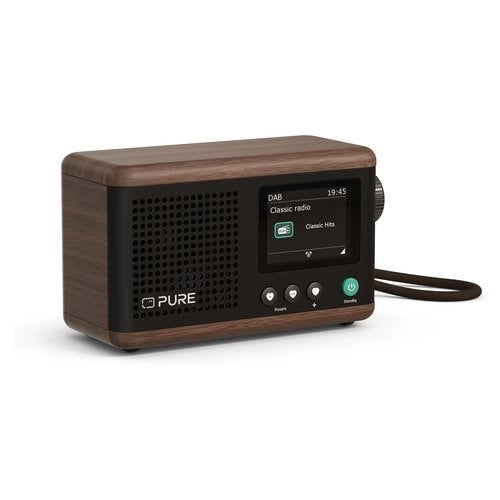 Radio pure classic mini cotton white/oak - 0759454301699