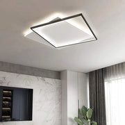 Plafoniera a LED moderna per soffitto da 39W Quadrati cambia 3 tonalita di luce