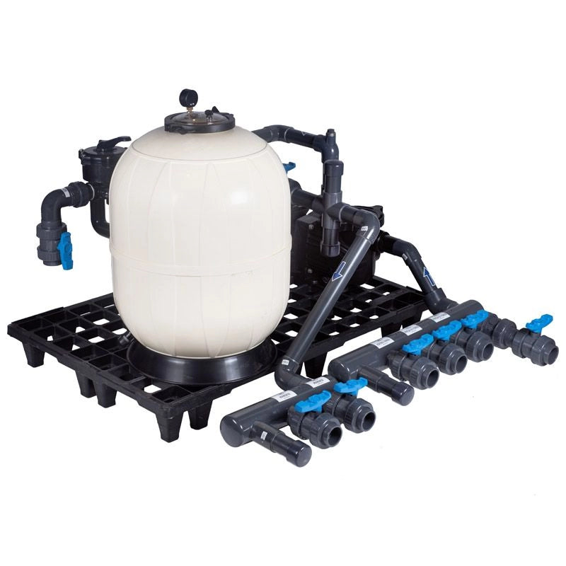 Impianto Di Filtrazione Preassemblato Side Da 35 Mc/h Con Valvola Laterale Portata (m³/h): 15 m³/h