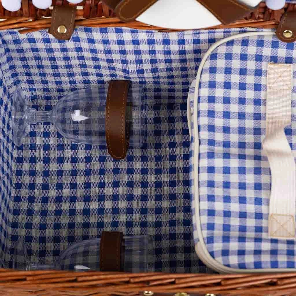 Cestino pic-nic marrone 40x28x20h