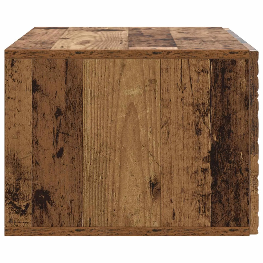 Mobile TV da Muro | Armadietto TV | Mobile Porta TV 59,5 x 41 x 30 cm Legno antico