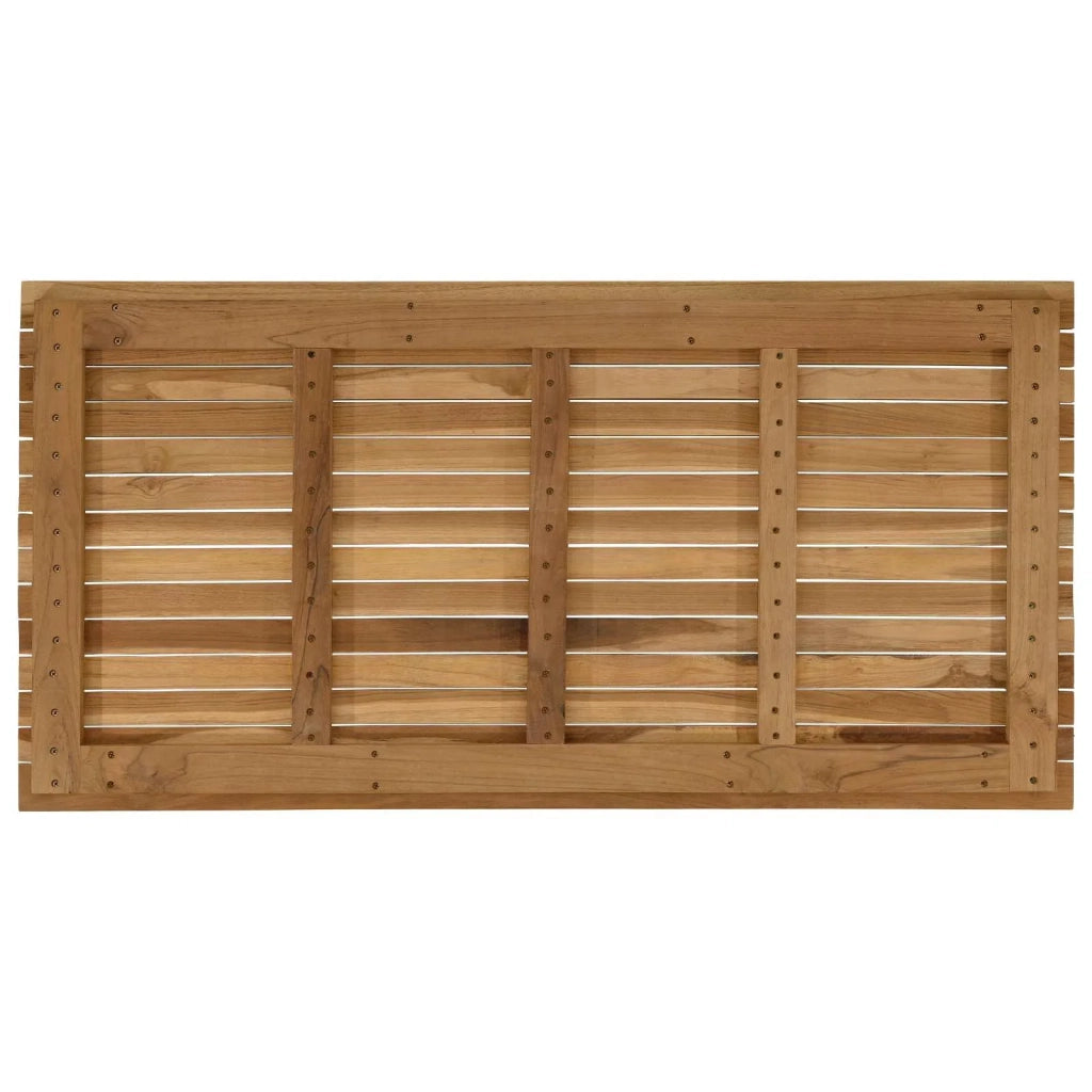 Piano del tavolo 110 x 55 x 3,5 cm Rettangolare Naturale 42033158