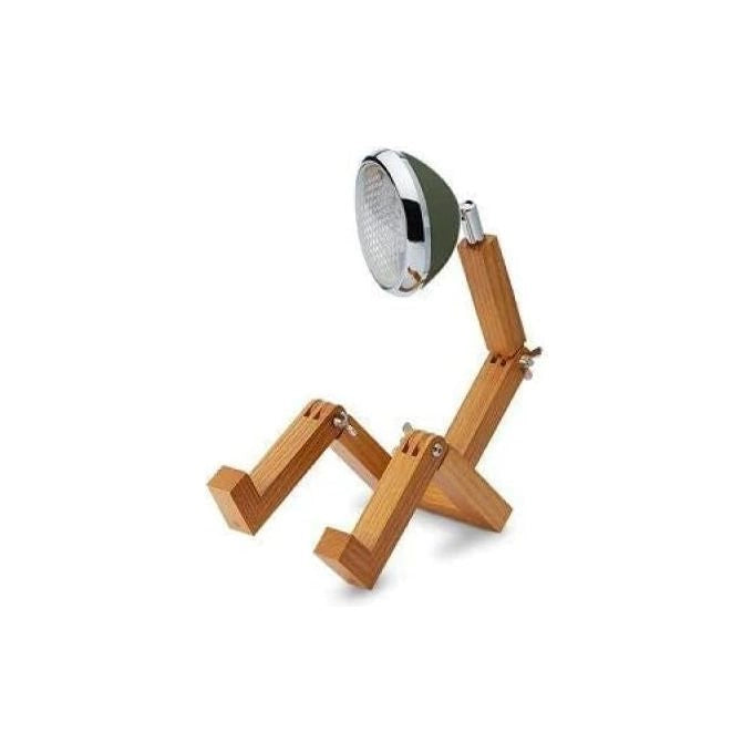 Piffany Copenhagen CASUAL Mr. Wattson Mini Lampada da Tavolo LED USB inclusa altezza regolabile 11-25 5 cm colore Verde militare