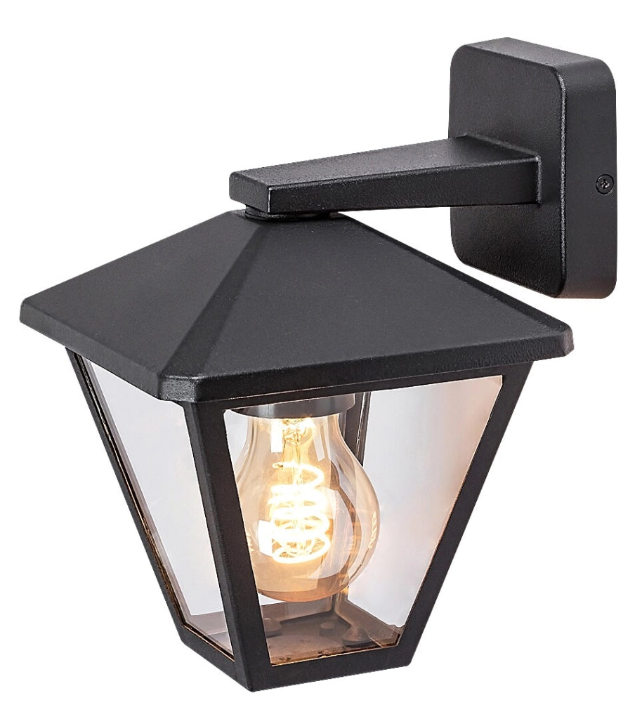 Applique esterna classica Paravento Rabalux nero E27 IP44