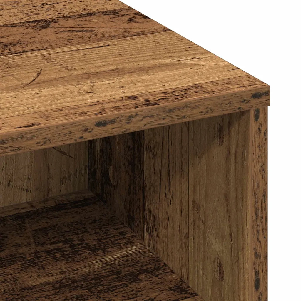 Tavolino da Salotto-Tavolino da soggiorno-Tavolo Legno vecchio 60 x 60 x 30 cm