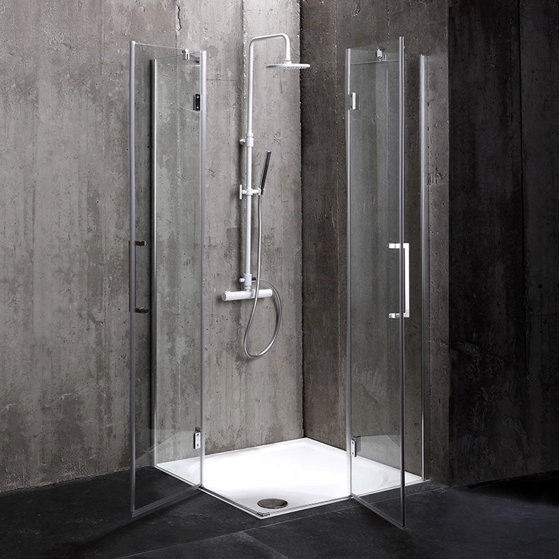 Box doccia 90x90 in cristallo 6 mm