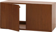 Wastafel in cassettone in teak di alta qualità B (legno di cuore, 20-30 anni), 40x80x40cm