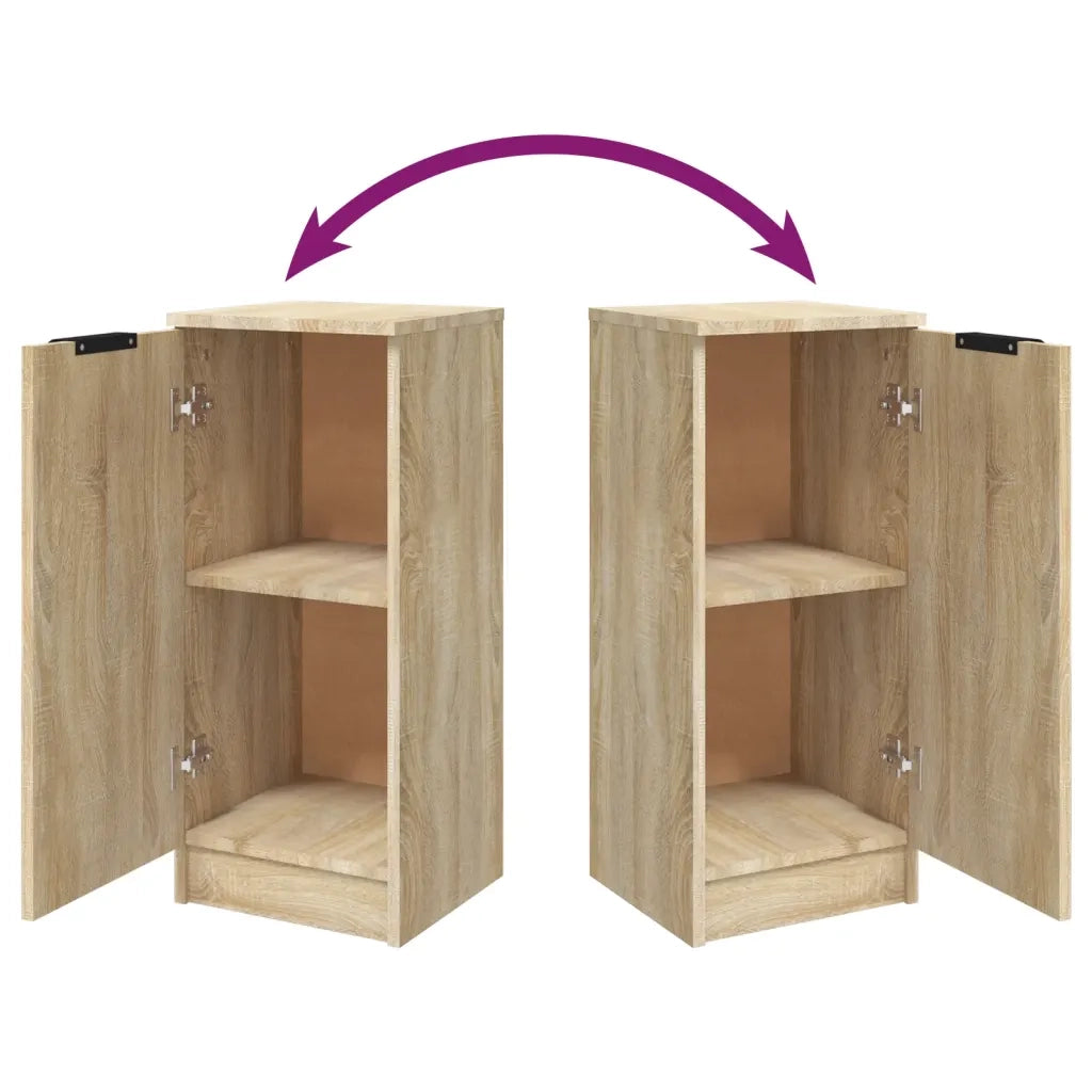 Credenza-Buffet-Armadio da cucina Rovere Sonoma 30x30x70 cm in Legno Multistrato 949936