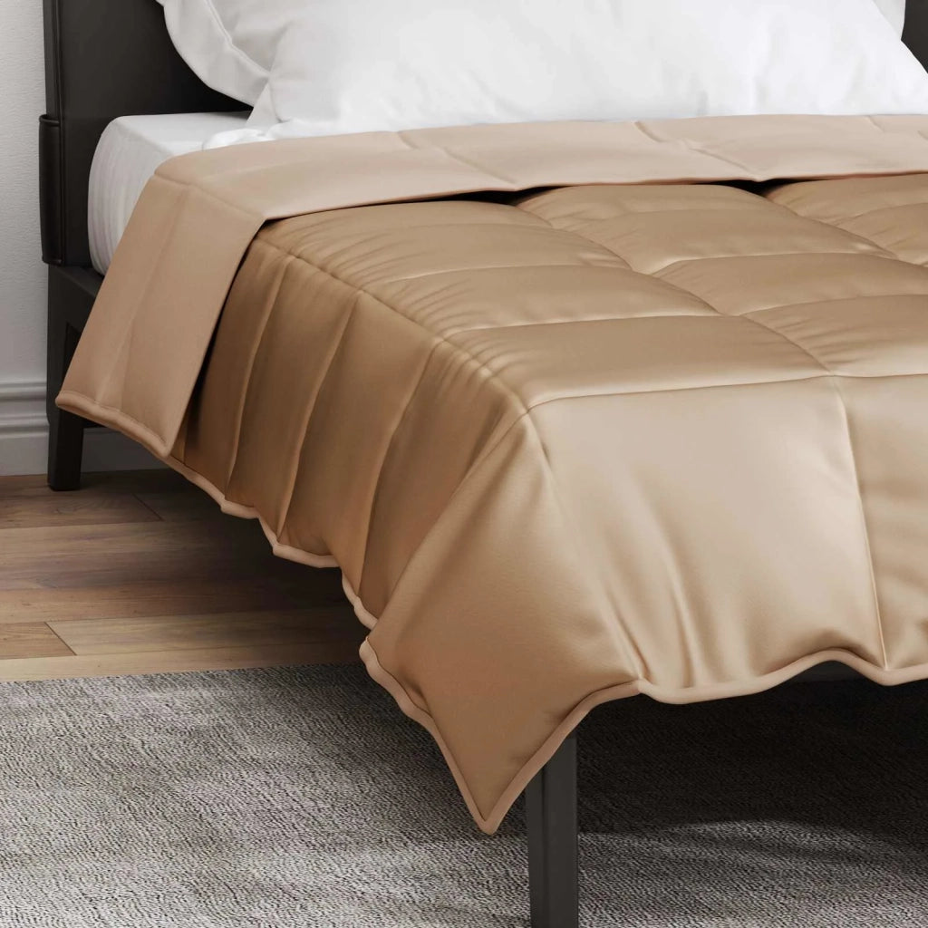 Piumone | Duvet Completo Annuale Oro 155 x 220 cm Satin e Micropile