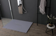 Piatto doccia Ardesia Plus 2,6cm grigio matt 120x80cm