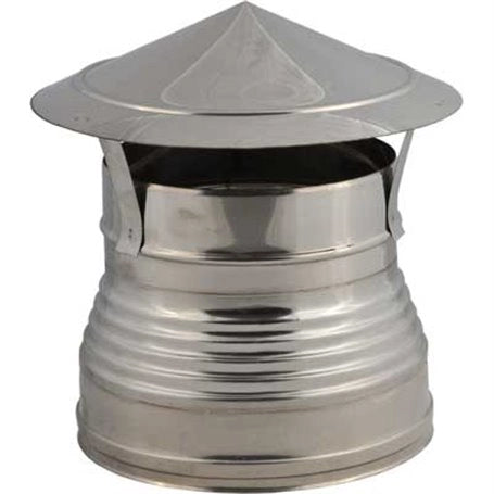 FUMAIOLO DOPPIA PARETE A CAPPELLO 'CINESE' Ø 200/250 mm
