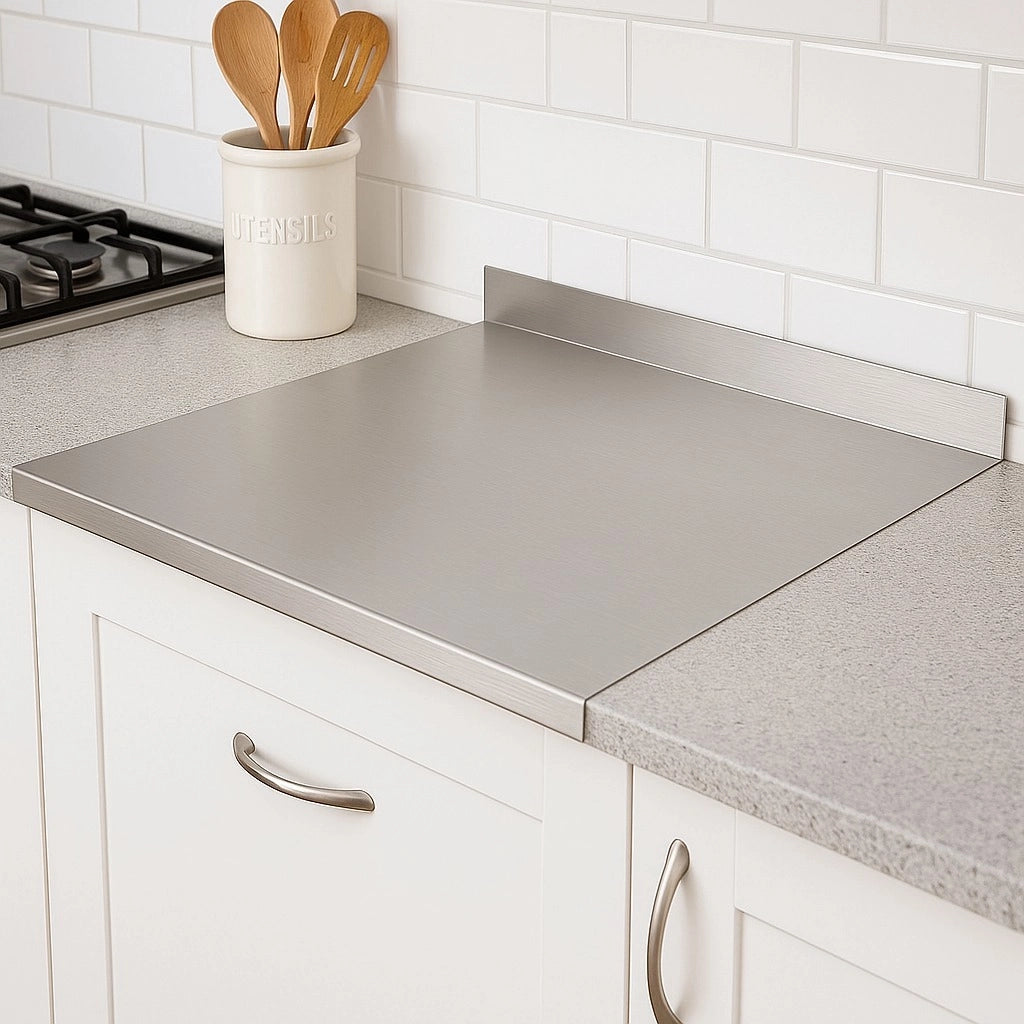ZOIMANIA - Spianatoia con Tarocco e Mattarello - Inox - Cucina - Profondità 60 Dimensione Spianatoia: L 110 x P 60 x 7cm x 3cm