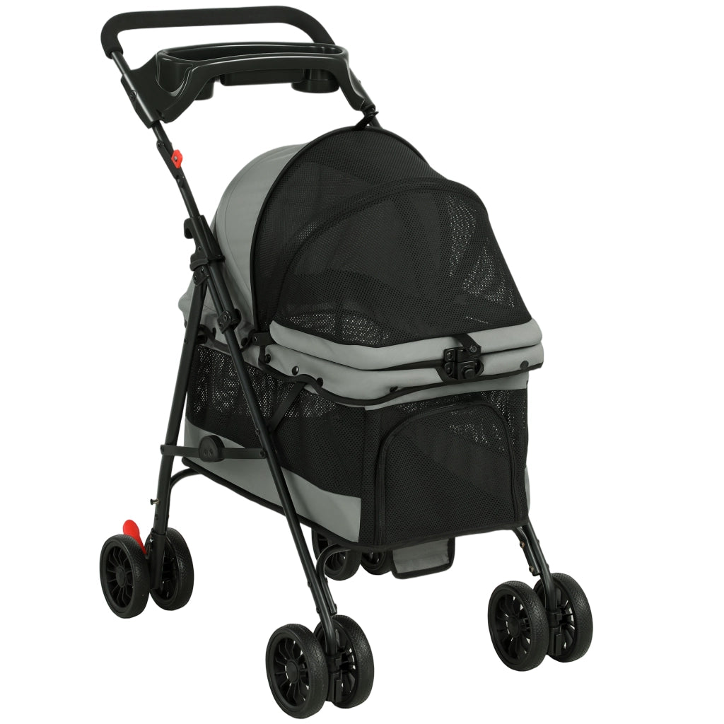 Cuscino per Cane Pieghevole ¨C Minimal ¨C Grigio 40x30x10