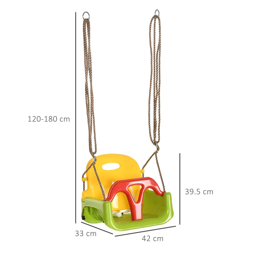 Altalena per Bambini in PP e PE ¨C Minimal ¨C 42x33x120-180 cm