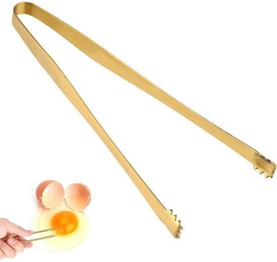 Strumento per rimuovere le uova 15,2 cm - Acciaio inossidabile - Progettato per essere tenuto in mano - Utensile da cucina - Igienico - Facile da utilizzare in cucina