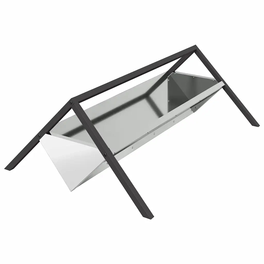 Abbeveratoio per bestiame Argento 111 x 76 x 38 cm 874662