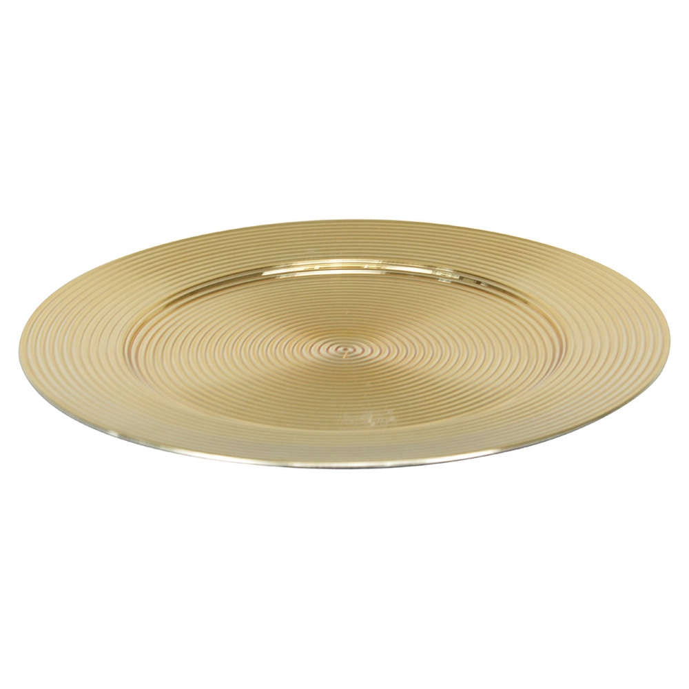 Sottopiatto Natalizio Decorativo Colorato Metallizzato 6 Pz Colore: Oro