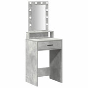 Toeletta | Tavolo da Trucco Grigio 50 x 41 x 140 cm Legno multistrato