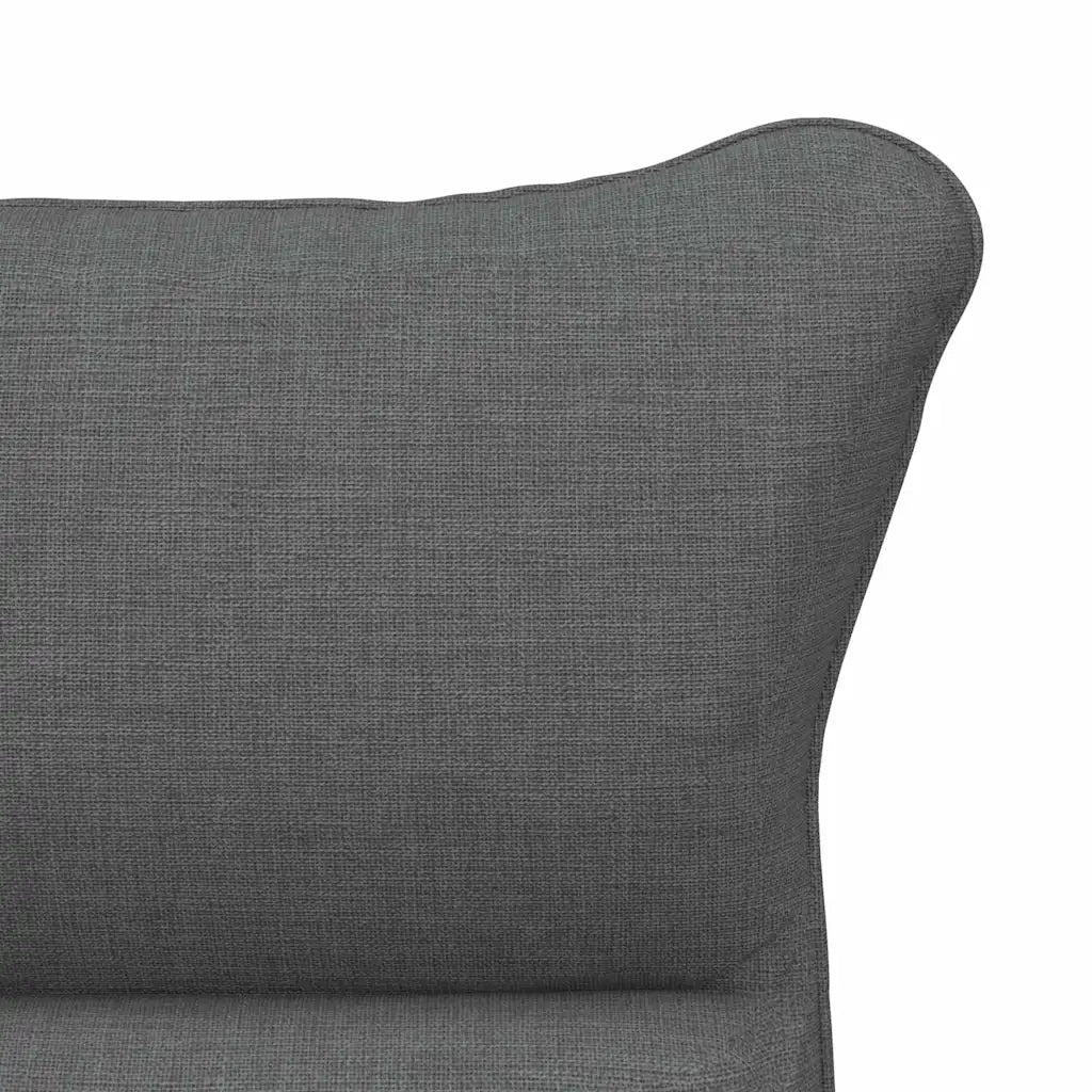 Poltrona-Divano Sedia-Poltroncina Grigio scuro 69 x 74 x 93 cm Tessuto e compensato 892941