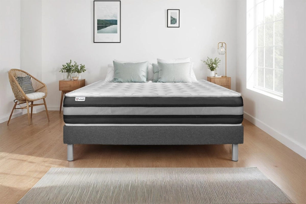 Set materasso e base 200x200 cm - Vitalspring Zen