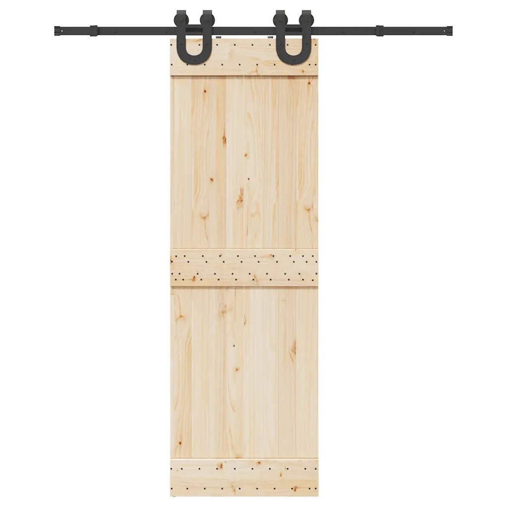 Kit di Binari per Porte Scorrevoli 183 cm Acciaio Nero 4009720
