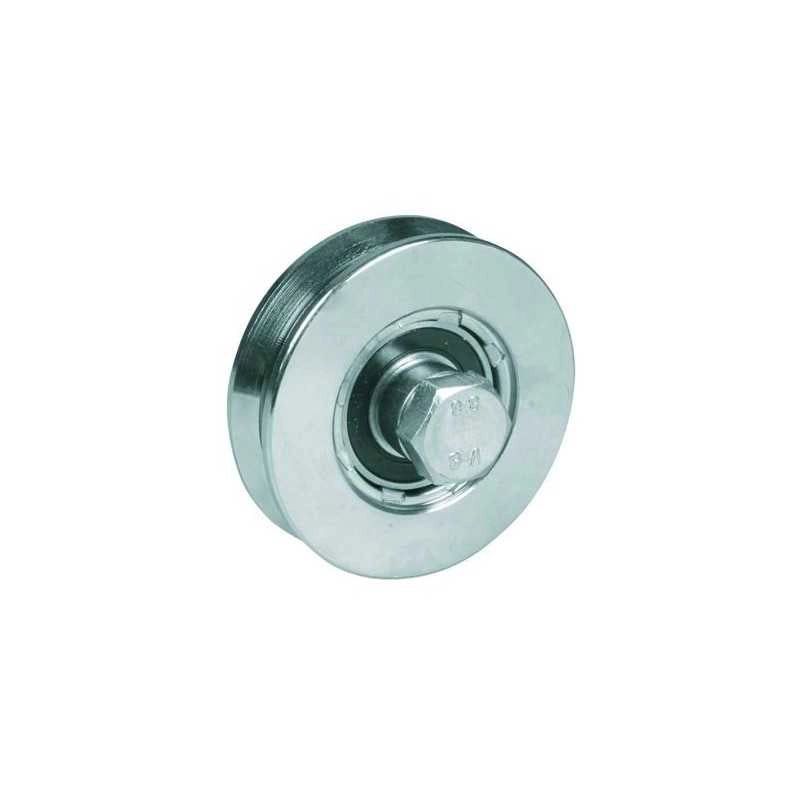 Ruote per Cancelli Gola V art. 360 dia.Mm.140