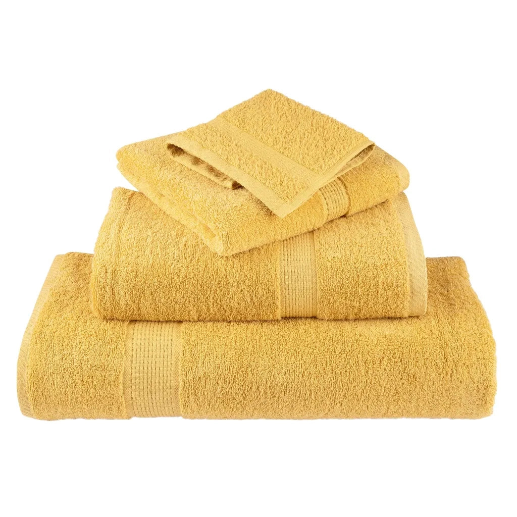Set ASciugamani SOLUND 8 pz Oro 600 gsm 137542