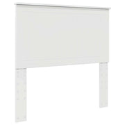 Testiera | Testata con Testiera | Testata Bianco Lucido 100 cm Legno multistrato