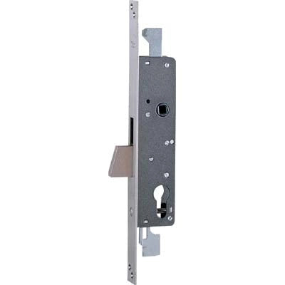 SERRATURA MONTANTE INFILARE 783380 ISEO  B.Q ZINC F.MM 24 F.SAGOM M1 TRIPL+Q8 E.MM 25