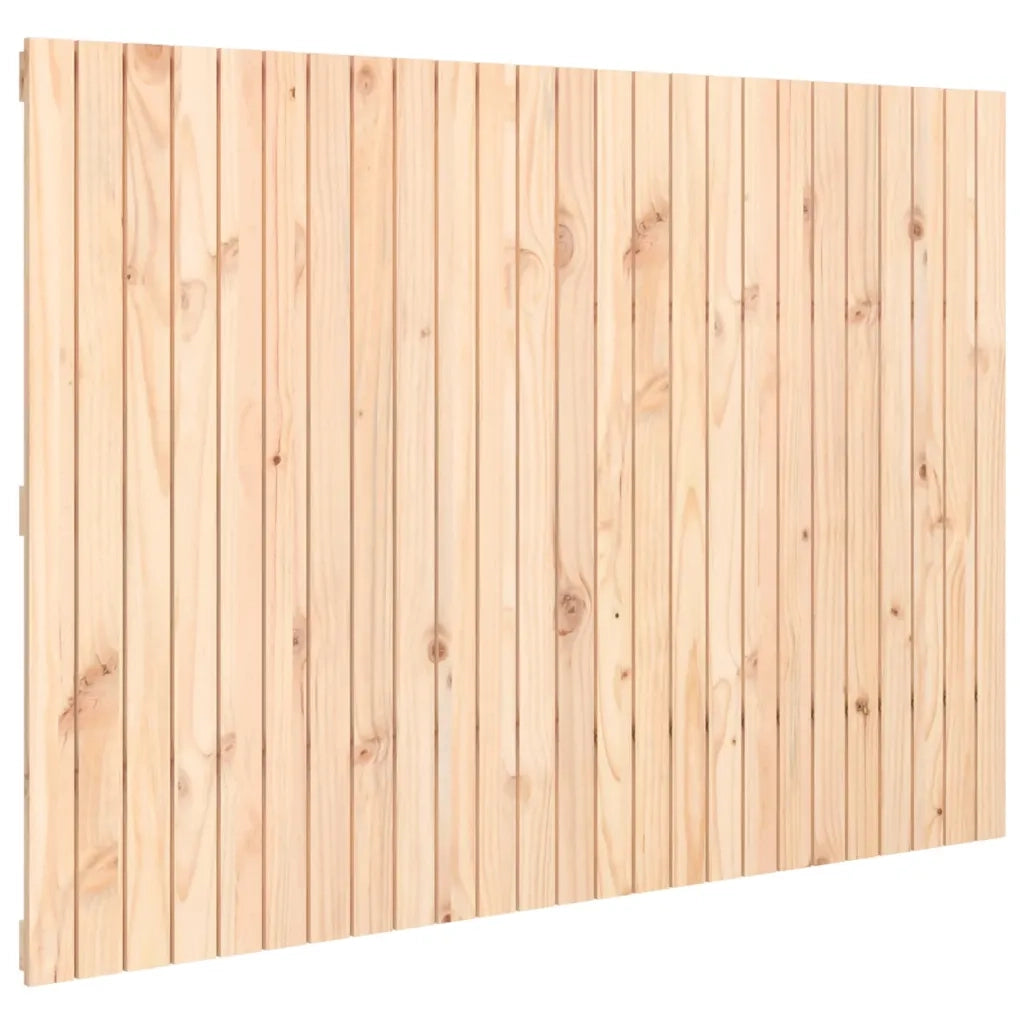Testiera | Testata da Parete 159,5x3x110 cm in Legno Massello di Pino