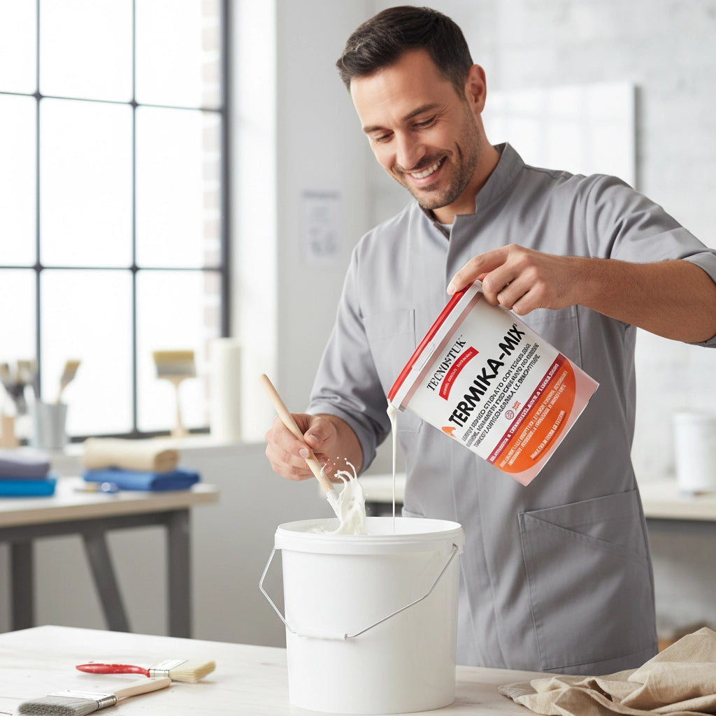 Termika-mix additivo idropitture per isolamento termico anticondensa 3 l