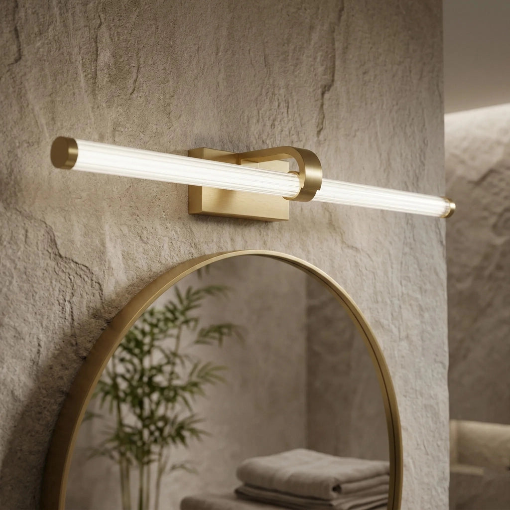 Applique Da Bagno Led APP1884-1W 60cm Gold