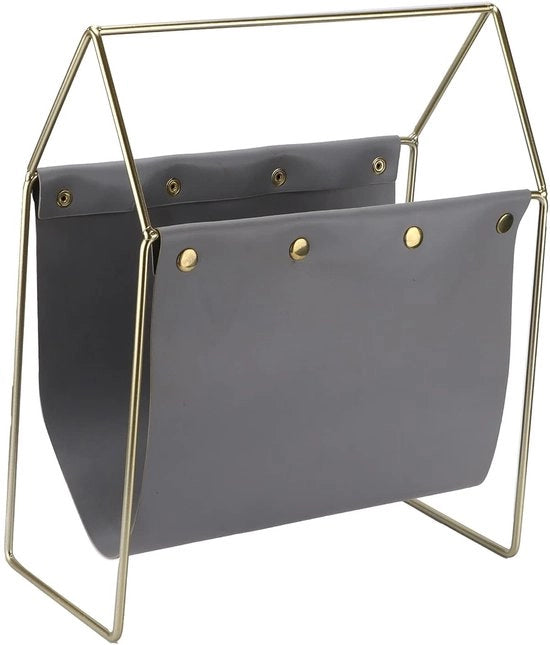 Organizzatore per Documenti Stilizzato e Funzionale - Compacto Organizzatore per Ufficio - Materiale Iperduraturo - 32,5 x 38,5 x 15,3 cm - Accenti in Acciaio Inox