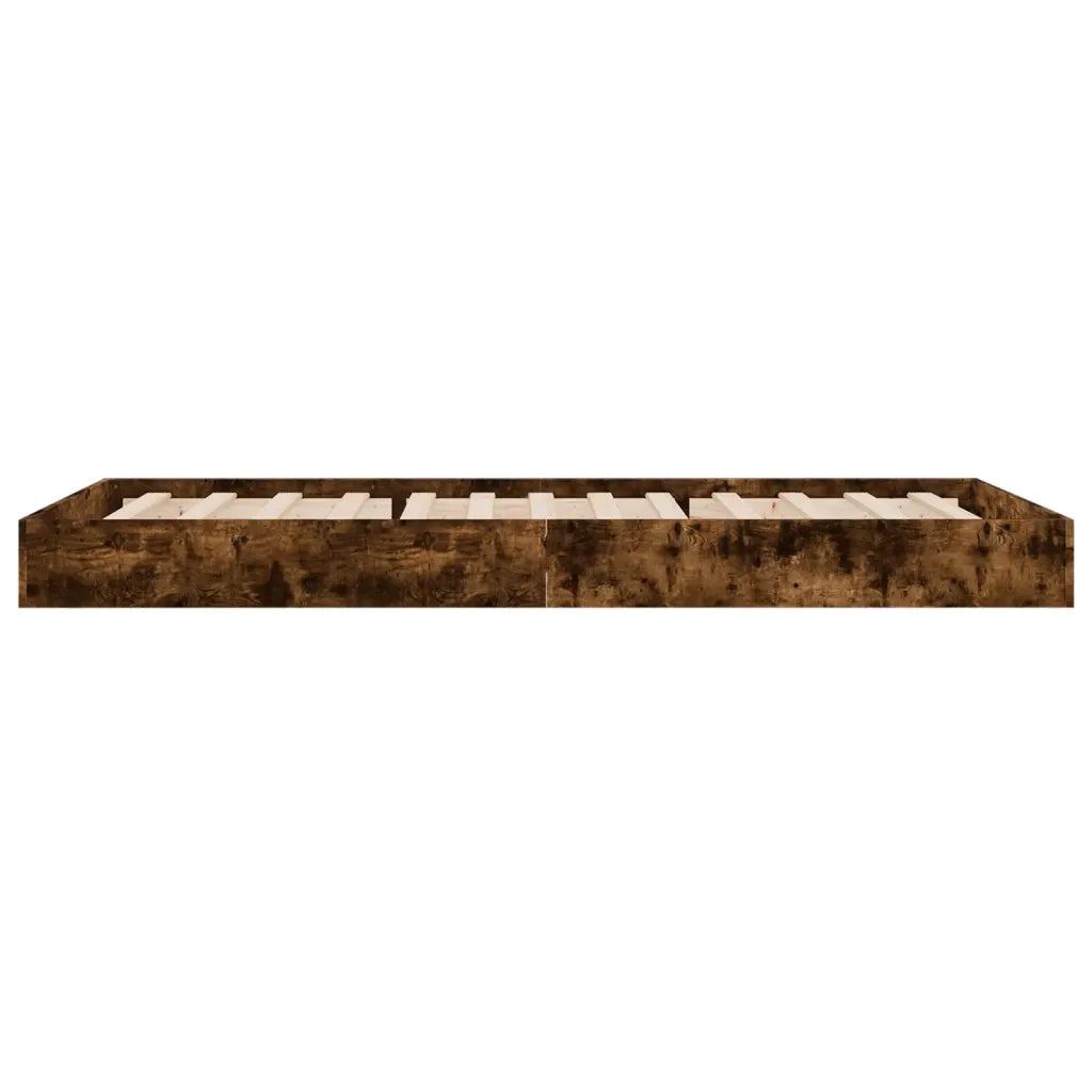 Giroletto senza Materasso Rovere Fumo 75x190 cm in Truciolato 842081