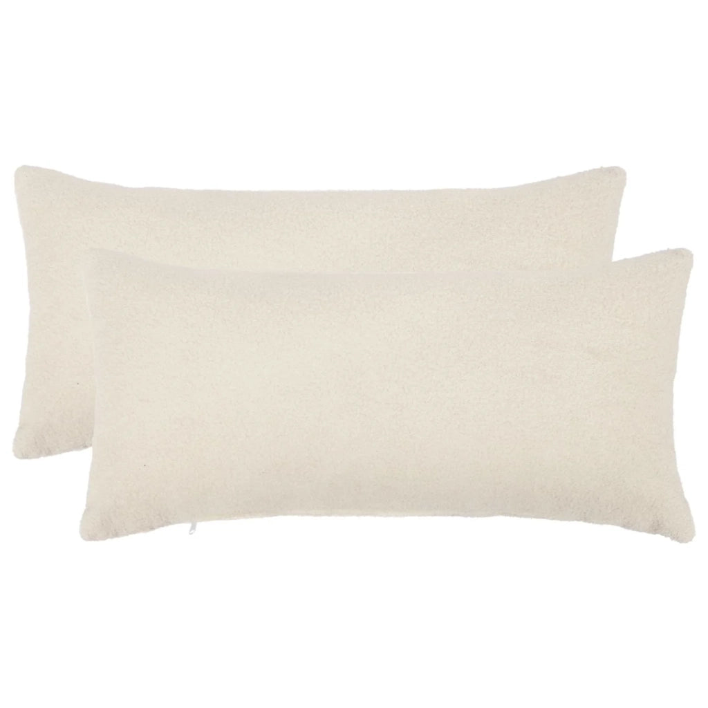 Federa 2 pcs HEERLEN Crema 40 x 70 cm Bouclé 909557