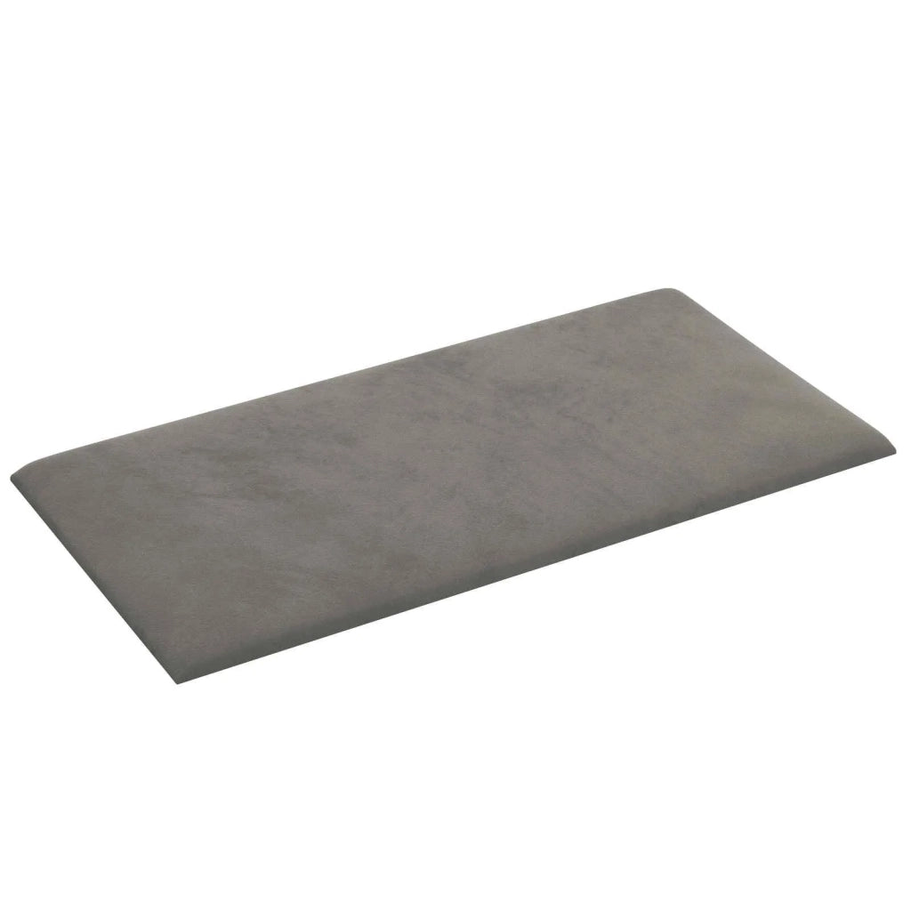 Testiera | Testata da Parete 12 pcs Grigio Chiaro Velluto