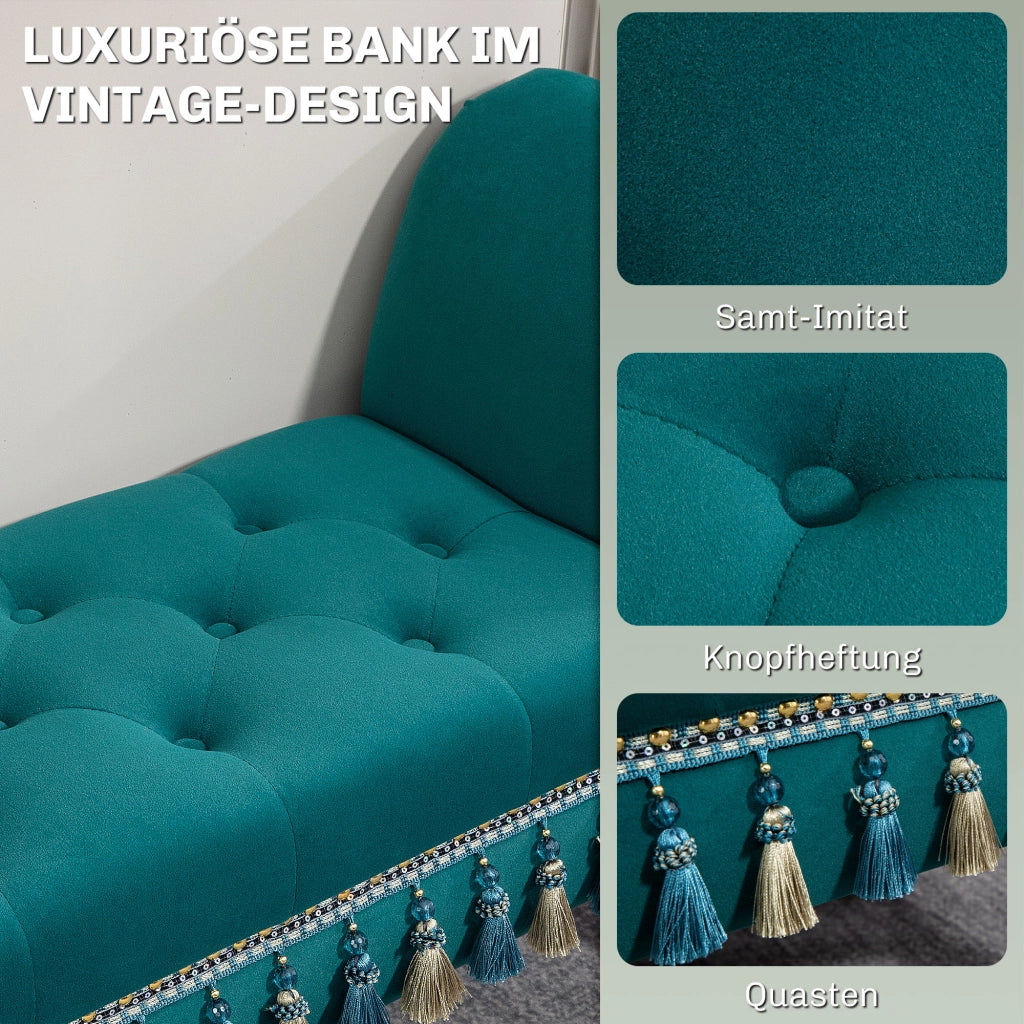Divano imbottito ¨C Minimal ¨C Verde 117x40x58