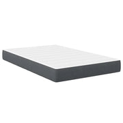 Letto matrimoniale | Letto per adulti | Materasso da Letto con materasso Grigio 120 x 190 cm Tessuto