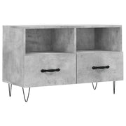 Mobile per TV | Armadietto TV | Mobile Porta TV Grigio Cemento 80x36x50 cm Legno Multistrato