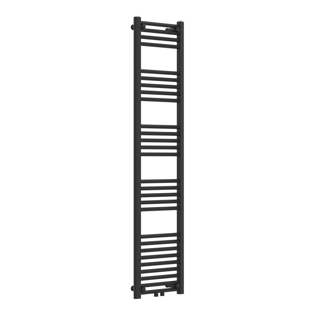 Scaldasalviette da Parete Voss 160 x 40 cm Nero [neu.haus]