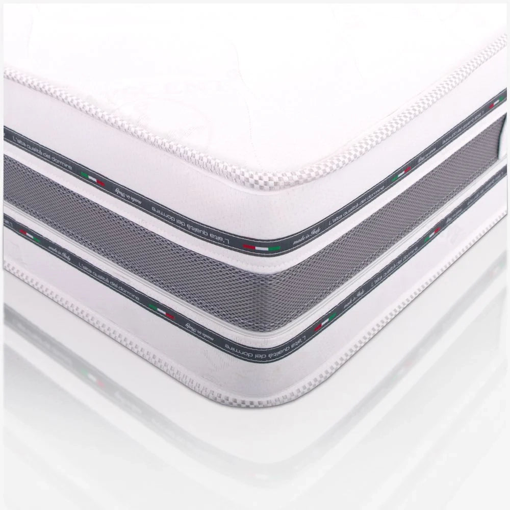 Materasso Memory Singolo 80x190, altezza 18 cm - Rivestimento Bayscent | Zaza'