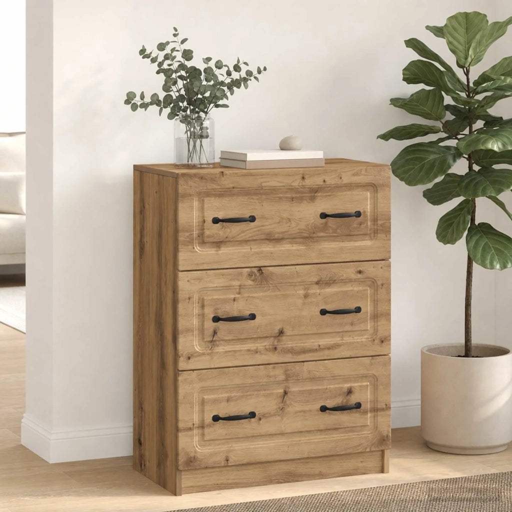 Mobile con Cassetti Rovere Artigianale 66 x 34,5 x 87 cm 895764