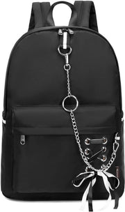 Borsa da scuola per bambini, modello Wadirum, colore nero