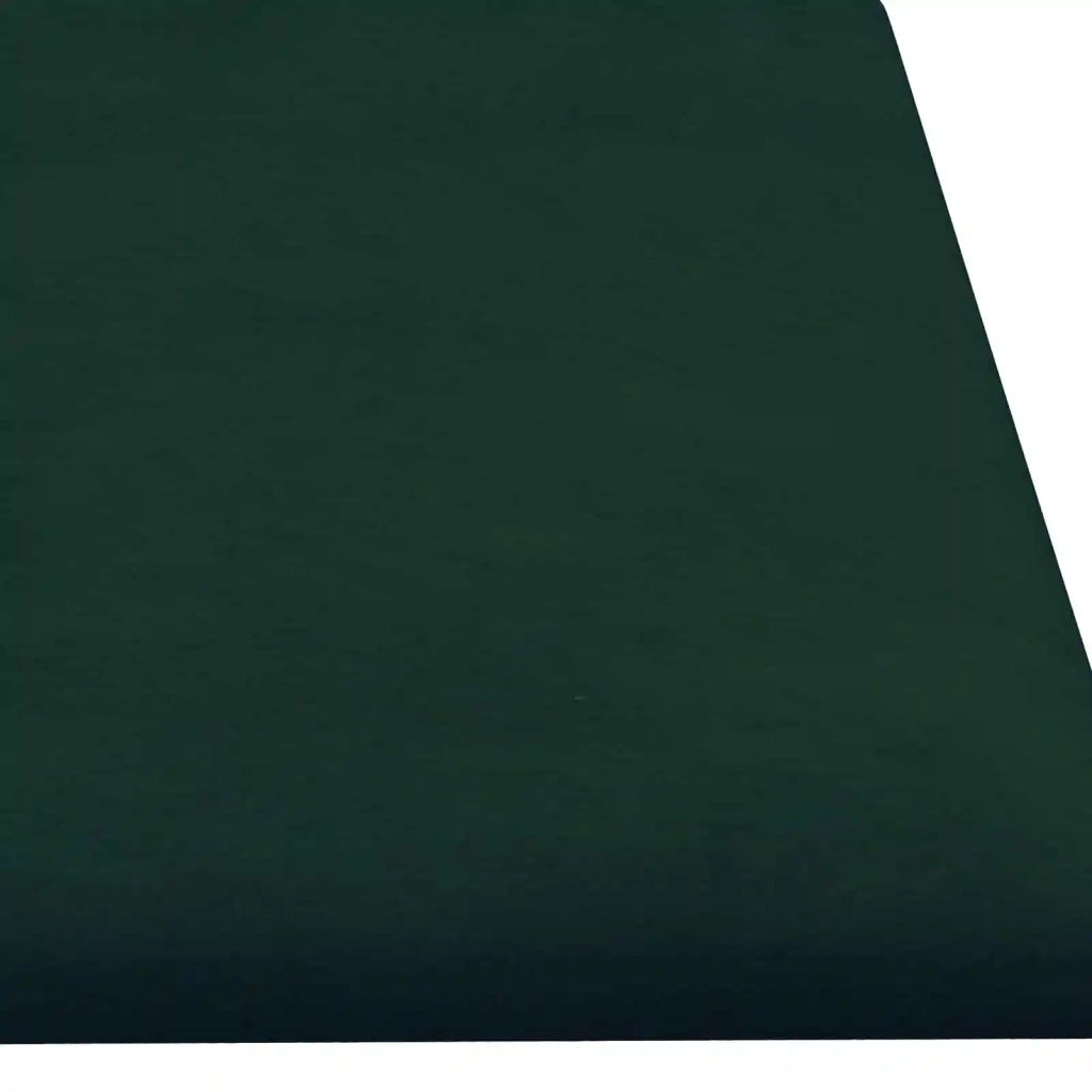Testiera | Testata da Parete 12 pcs Verde Scuro Velluto