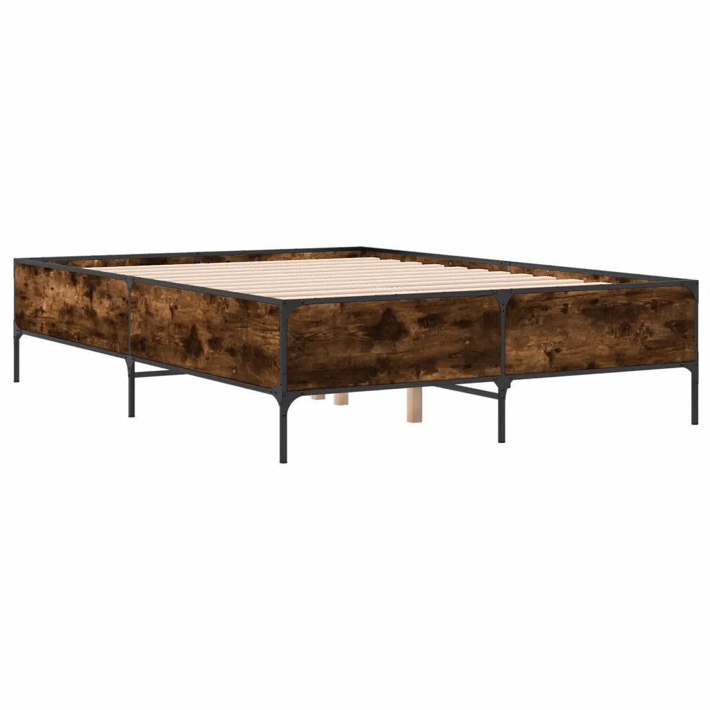 Giroletto Rovere Fumo 135x190 cm in Legno Multistrato Metallo 3279814