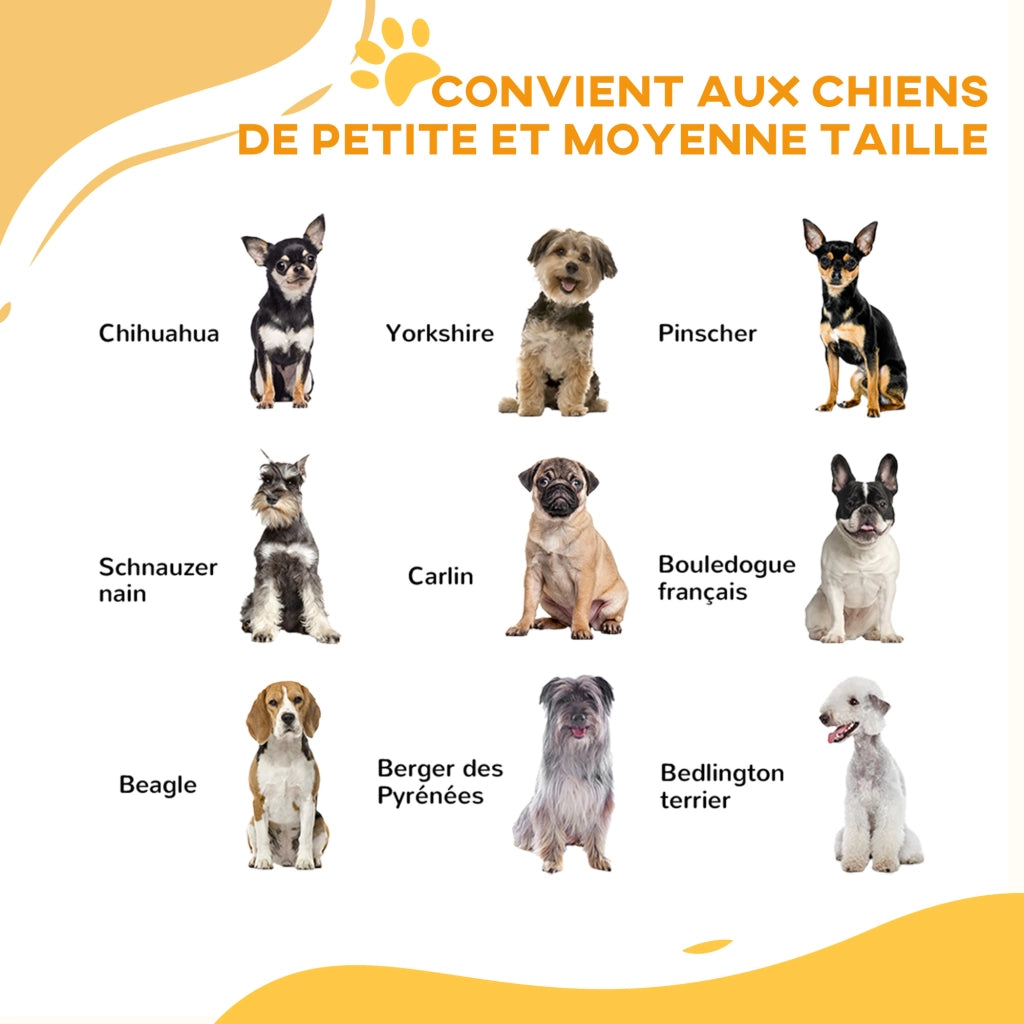 Barriera per cani estendibile per scale ¨C zephmum ¨C bianco 74-80x76 cm