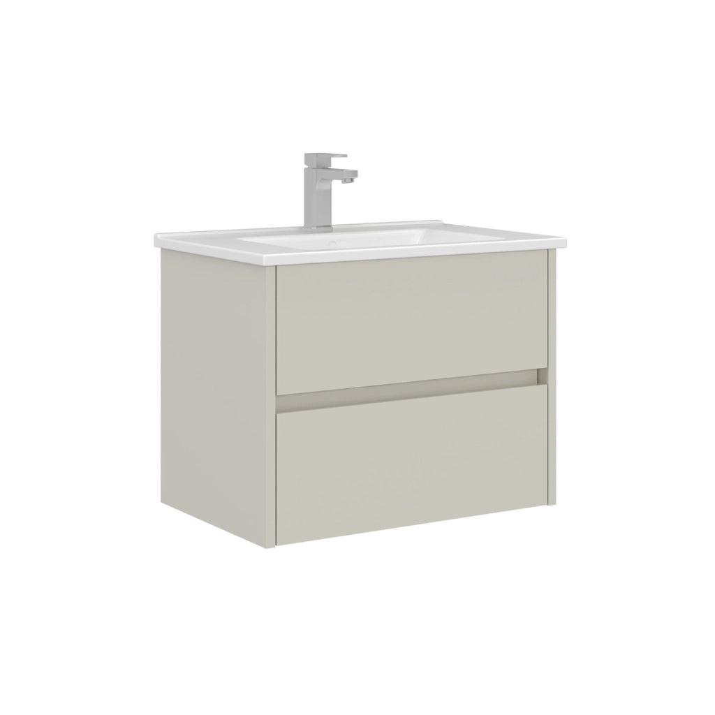 Mobile lavabo "Arno 65" - 65 x 45 x 52 cm - Cashmere