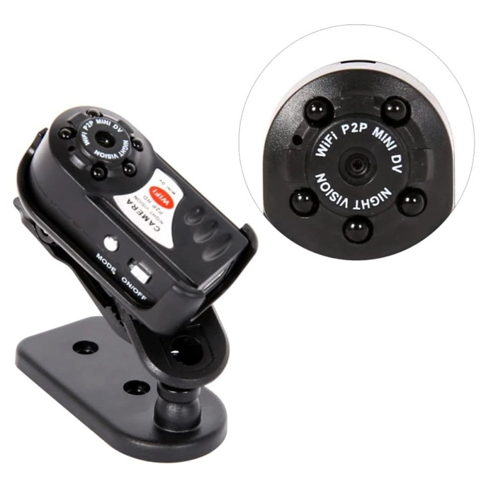 Trade Shop - Spy Cam Q7 Hd Wifi Spia Microspia Microcamera Mini Dv Usb Foto Video Android Ios -