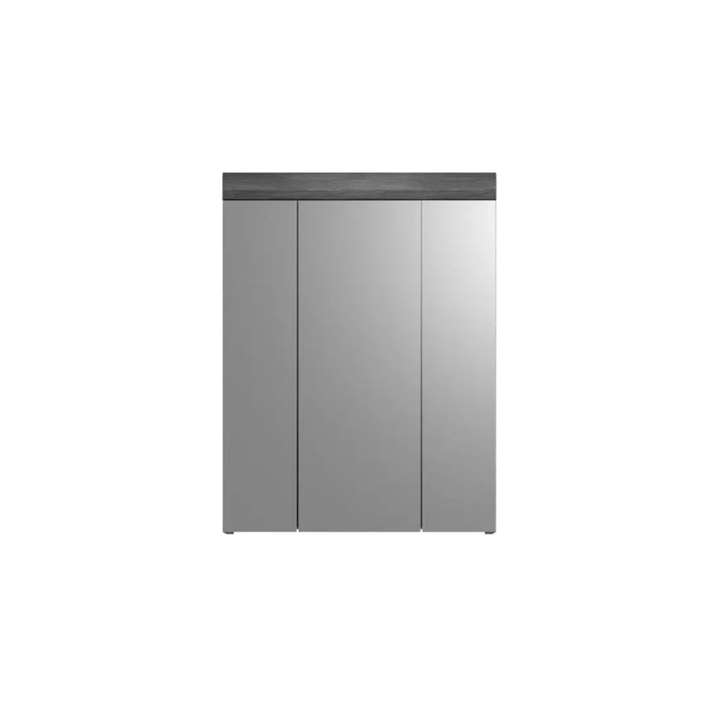Set bagno SCOTT – Mobile sotto lavabo, colonna e specchio con vano contenitore